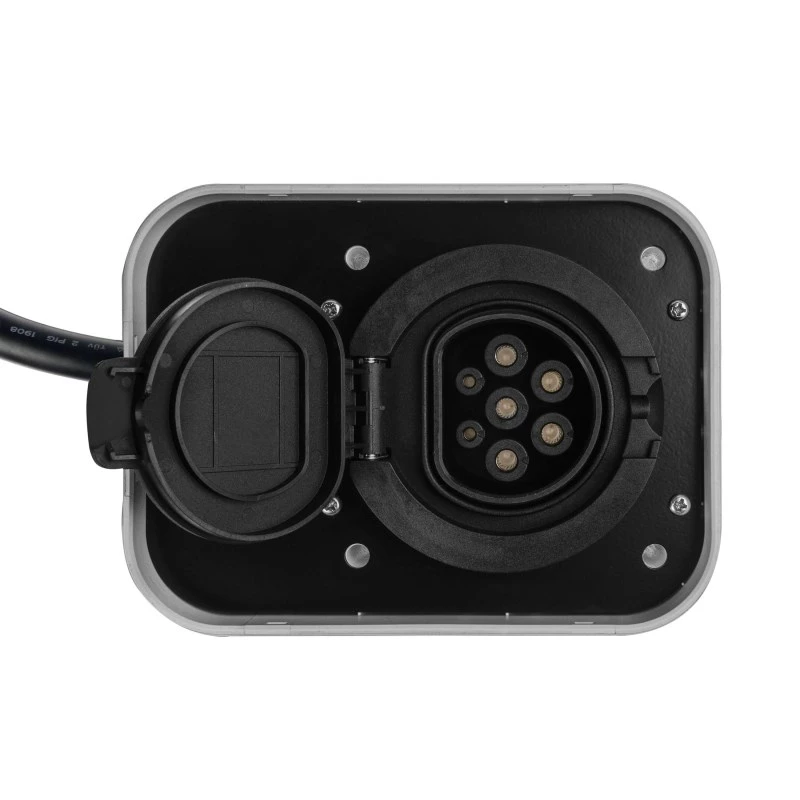 GREEN CELL WALLBOX EV POWERBOX 22KW AR RFID ligzdu