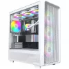 PC Case Montech X5 Midi Tower balta ATX 3x140mm Fans