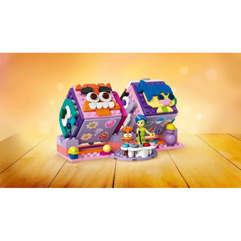 Konstrukciju rotaļlieta LEGO Disney Pixar Inside Out 2 Mood Cubes komplekts 43248
