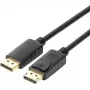 Unitek DisplayPort 1.2 - DisplayPort 1.2 kabelis 1,5 m melns