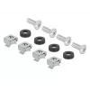 DIN sliedes panelis DeLOCK 67031 Melns Metāls 19 collu 482,6 mm