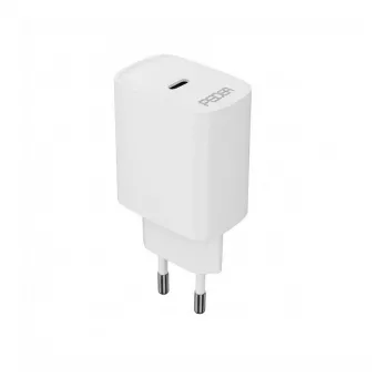 PEDEA USB-C Reiselader 20W Power Delivery Balts (60040103)