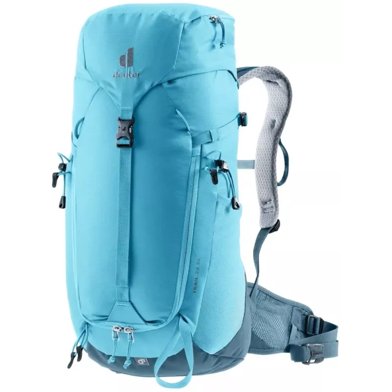 Mugursoma DEUTER Trail 22 SL sieviešu pārgājienu mugursoma, 22 L, lagūnas-atlantijas, poliesters, 990 g