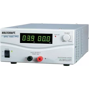 Voltcraft laboratorijas barošanas bloks, regulējams SPS 1560 PFC 1 - 15 V/DC 60 - 6 A 900 W 2 x tālvadība (SPS-9600)