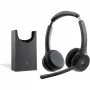 Austiņas 722 Wireless DUAL+STAND Carbon Melns Usba komplekts
