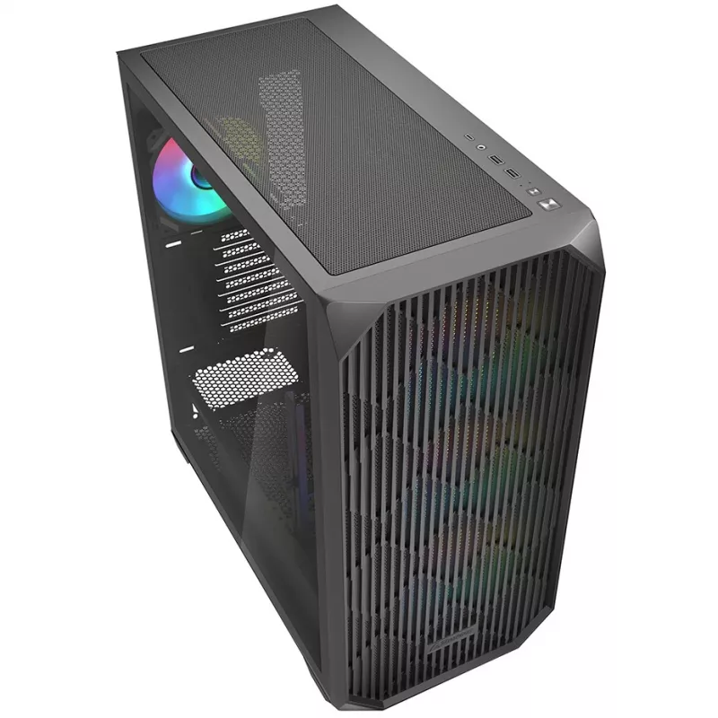 Sharkoon AK3 RGB Midi Tower Melns