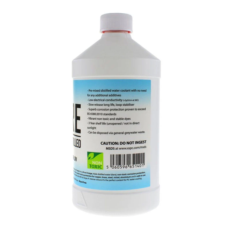 XSPC Pure dzesēšanas šķidrums, 1 litrs - dzidrs, UV