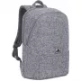 RIVACASE Anvik 15.6 inch klēpjdatora mugursoma, 15 L, pelēka, ūdensnecaurlaidīgs audums, kabatas 10.5 inch planšetei, viedtālrunim, dokumentiem, aksesuāriem, pudelei