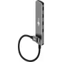 Goobay plāns 4 portu USB centrmezgls USB-C līdz 5 Gbit/s - -Spraudnis USB 3.2> 4x (79160)