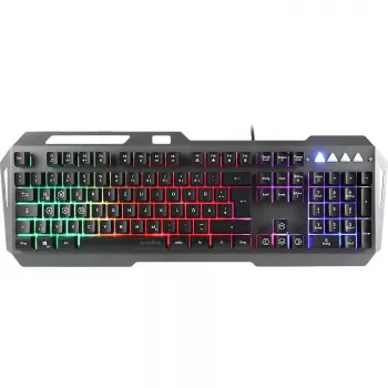 Speedlink spēļu tastatūra LUNERA. Metal Rainbow. melna mazumtirdzniecības