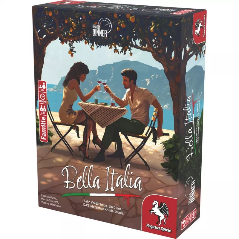 Deadly Dinner - Bella Italia, galda spēle