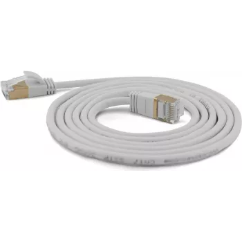Wantec Extra-thin Cat.7 instaliacinis kabelis SSTP komutācijas kabelis - 1,5 m - Cat.7 instaliacinis kabelis - S/FTP (S-STP) - RJ-45 - RJ-45 - pelēks (7188)