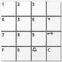 Siedle COM 611-02 W - Tastatūra - Balta - Siedle - 140 mA - 99 mm - 27 mm (200036516-00)