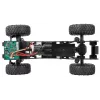 RC kāpurķēžu auto Amewi Mini-D90 4WD 1:16 RTR — mērogā 1:16, 4 riteņu piedziņa, gatavs lietošanai