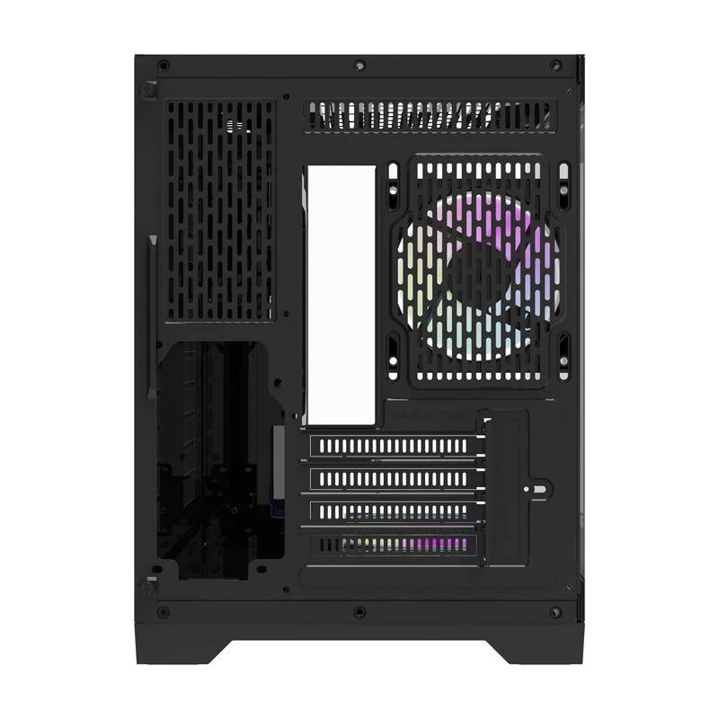 Datora korpuss Darflash FT418 + 6 aRGB ventilatori (melns)