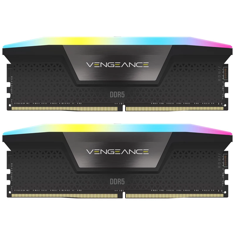 Corsair Vengeance RGB CMH64GX5M2B5200C40 atmiņas modulis 64 GB 2 x 32 GB DDR5 5200 MHz