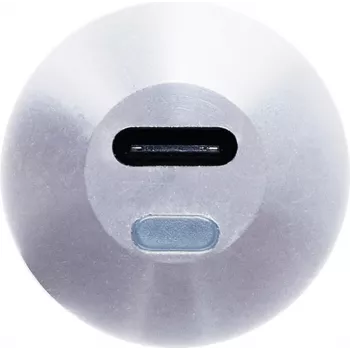 Ochno Alumīnija LED ligzda USB C ligzda ar LED pogu galda integrācijai (18 mm caurums)