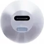 Ochno Alumīnija LED ligzda USB C ligzda ar LED pogu galda integrācijai (18 mm caurums)