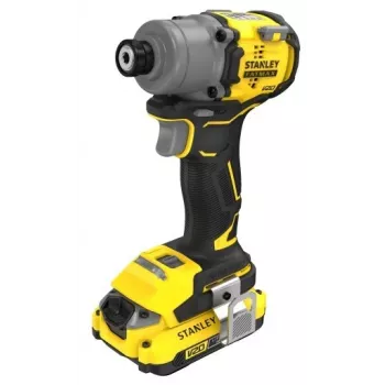 Elektriskais skrūvgriezis STANLEY SFMCF830D2K-QW 18V Li-Ion, 2 Ah x2, 3 pārnesumi, 203 N·m, 3200 apgr./min, LED, pistoles rokturis