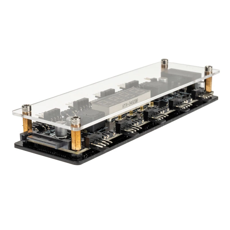Lamptron LP801 ventilatora kontrolieris ar displeju