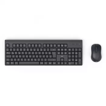 Bezvadu tastatūras un peles komplekts WKM-100 melns