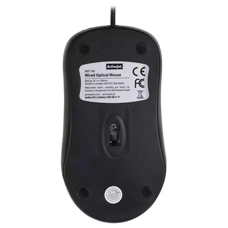 Activejet AMY-146 pele ar vadu, optiska, USB