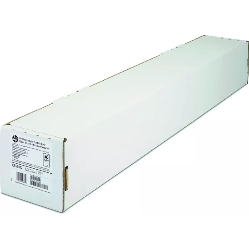 HP papīrs pārklāts smagais 42 collas x 30,5 m 130 g/m² DJ3000 500 5000 5500 700 800 sērija