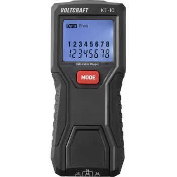 Kabeļu testētājs VC-17256120 VOLTCRAFT KT-10 tīklam (VC-17256120)