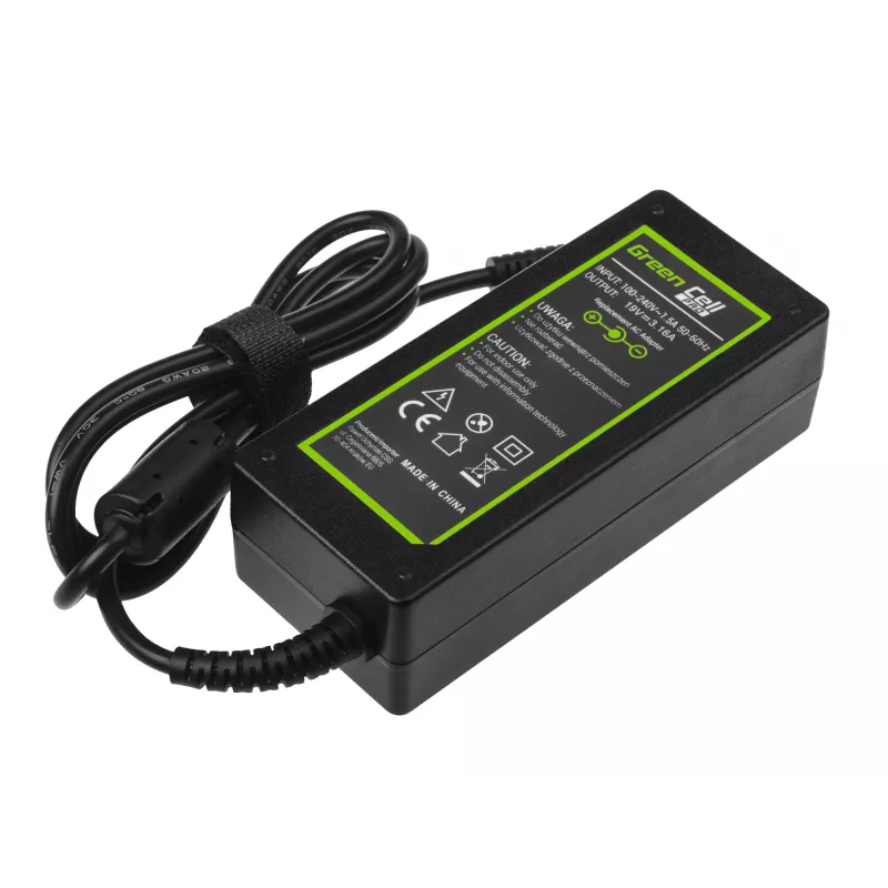 Green Cell AD20P barošanas adapteris/invertors iekštelpām 60 W Melns