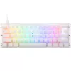 Ducky One 3 Aura balta Mini tastatūra spēlēm USB QWERTY US International