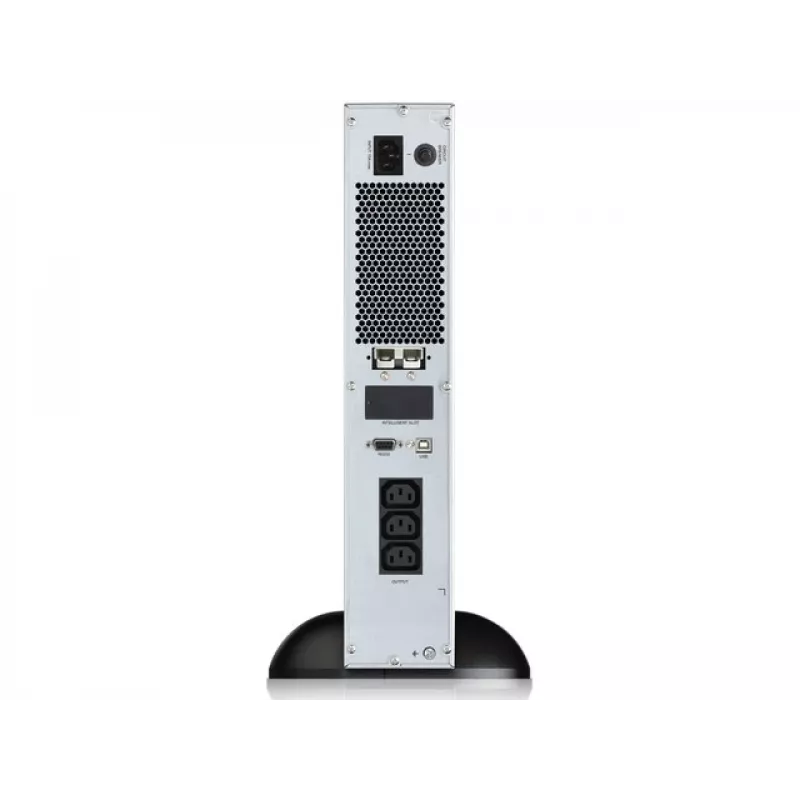 PowerWalker VFI 1000CRM LCD nepārtrauktās barošanas avots (UPS) Dubultās pārveidošanas (Online) 1 kVA 800 W 3 AC kontaktligzdas