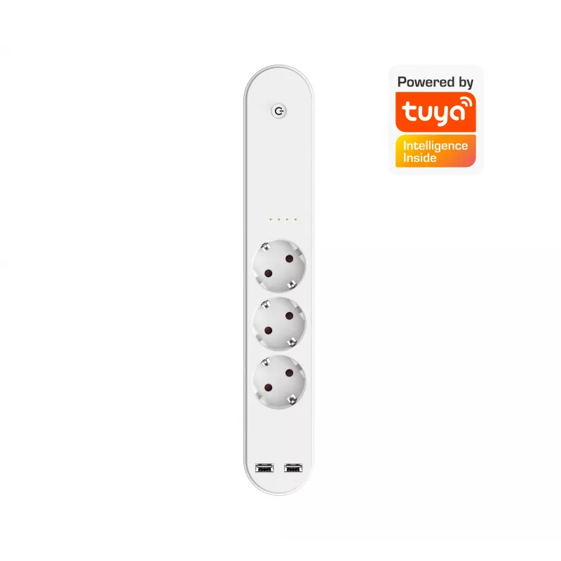 Viedā pagarinātājs Denver SHP-310U 3 AC kontaktligzdas F tips 3680 W