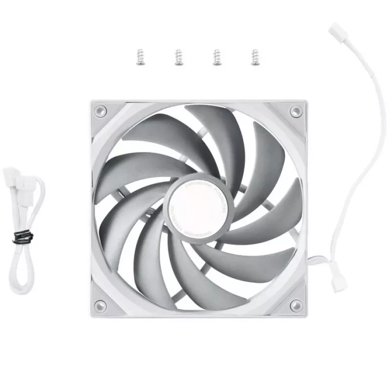 TRYX ROTA PRO 140 mm korpusa ventilators - balts