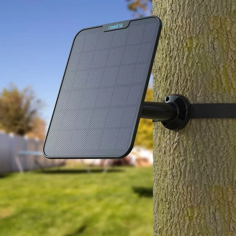 Reolink Solar PANEL-Melns 2 TYPE-C