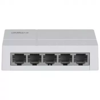 Dahua Technology PoE DH-SF1005L tīkla komutators Nepārvaldīts Fast Ethernet (10/100) Power over Ethernet (PoE) Darbvirsmas Gaiši pelēks