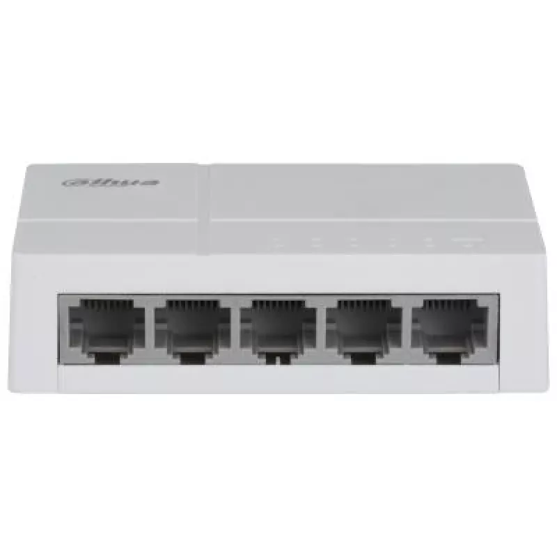 Dahua Technology PoE DH-SF1005L tīkla komutators Nepārvaldīts Fast Ethernet (10/100) Power over Ethernet (PoE) Darbvirsmas Gaiši pelēks