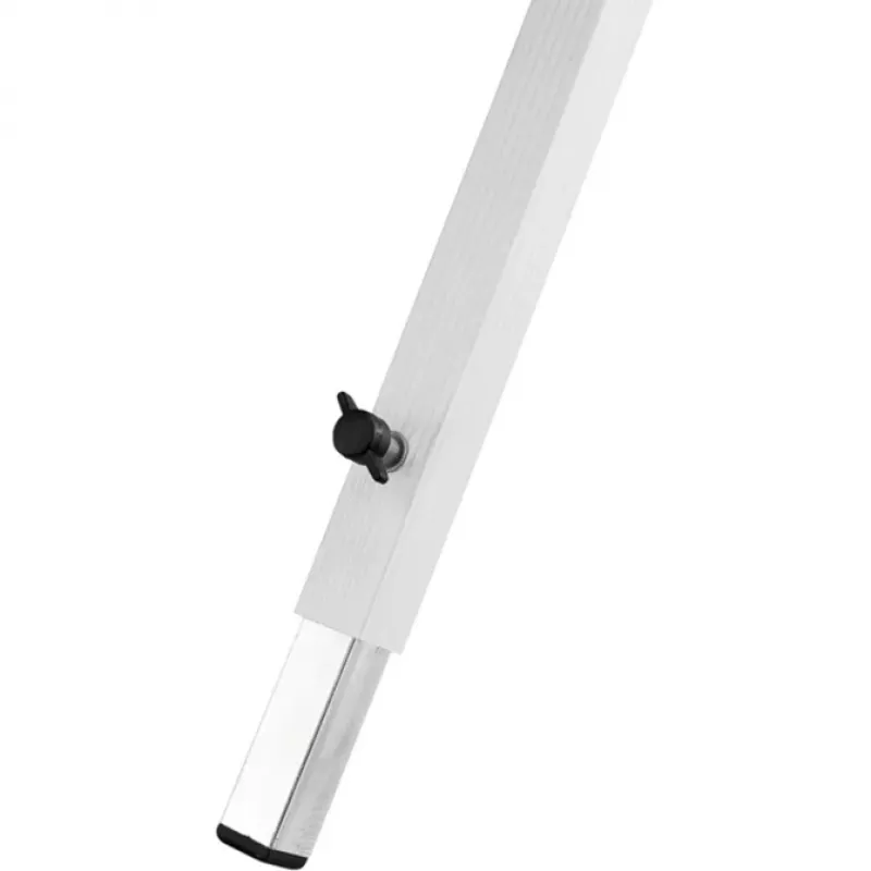 kempinga galds Aspen Table L 540033 (alumīnijs/melns, 2025. gada modelis)
