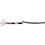 Logilink Professional - Bulk Cable - 25 m - S/FTP -Cat.7 Raw Cable - Halogen-Free, outdoors, Gigabit Ethernet Support, direct burial - Black (CPV0080)