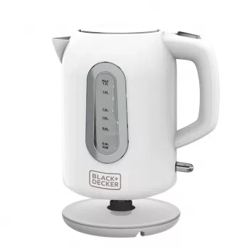 Elektriskā tējkanna Melns & Decker 1.7 L 2200 W Balta