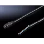 Plaukta piederums Rittal 4315.800 — melns, saderīgs ar 4140.810/4140.820/4140.830/4140.840, dziļums 3000 mm
