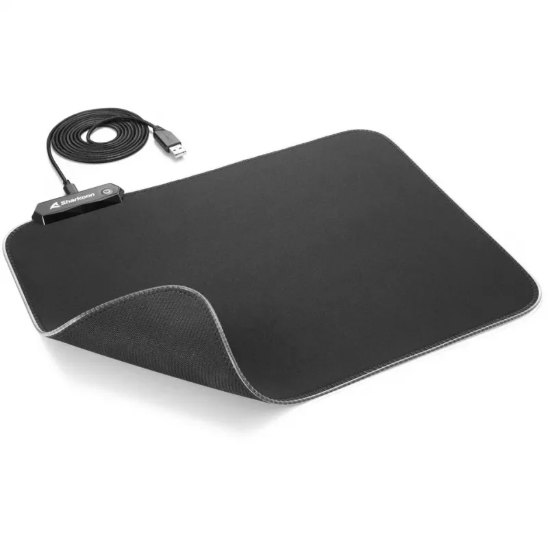1337 RGB V2 Gaming Mat 360, Gaming Mouse Pad melns