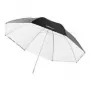 Walimex 2in1 Reflex & Translucent Umbrella Balts 84cm