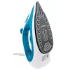Tvaika gludeklis ESPERANZA EHI002 — 2200 W, keramikas zole, vertikālais tvaiks, 0,815 kg, balta/zila