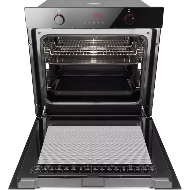 Amica ED47637BA+ X-TYPE STEAM cepeškrāsns 77 L 3600 W A+ melna