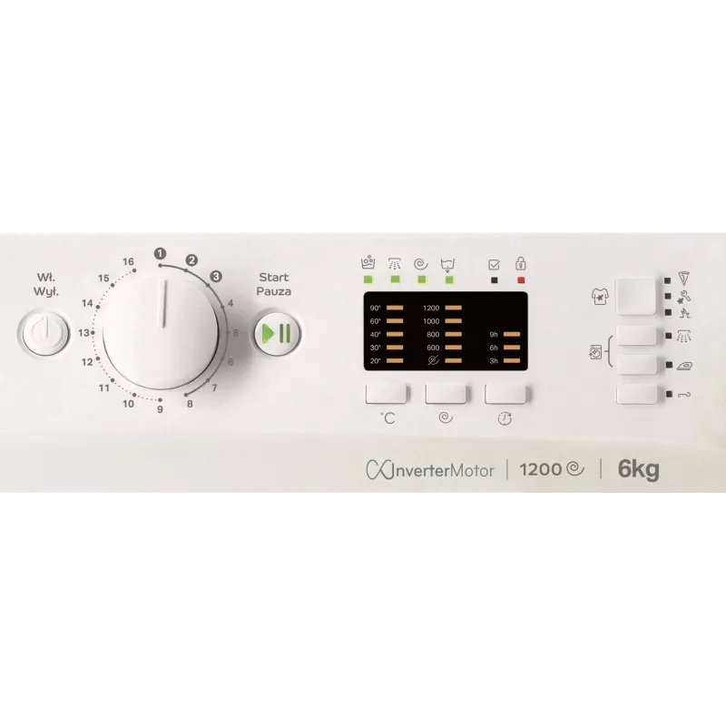 Veļas mašīna Indesit Mtwsa 61294 W Pl 1200 apgr./min 6 kg