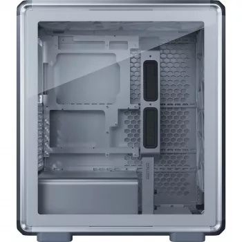 Cooler Master MasterFrame 500 Mesh PC-Enclosure, Midi-Tower, E-ATX, Tempered Glass - Sudraba