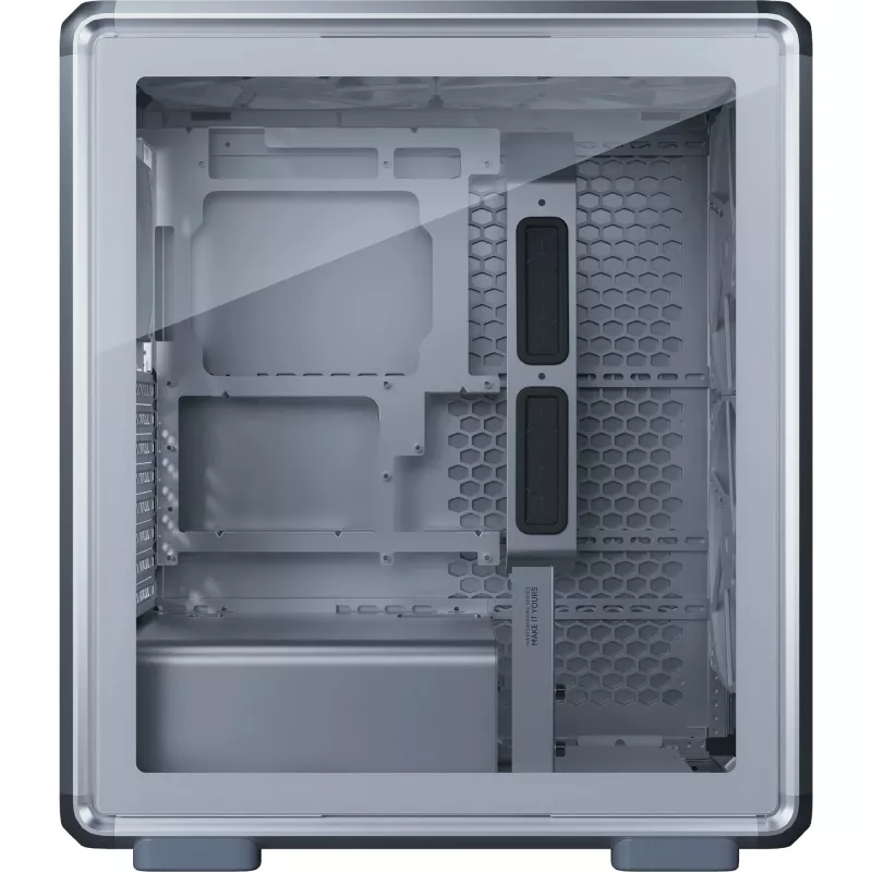 Cooler Master MasterFrame 500 Mesh PC-Enclosure, Midi-Tower, E-ATX, Tempered Glass - Sudraba