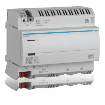 Hager TJAS471 easy KNX IoT vizualizācijas serveris — Hager TJAS471