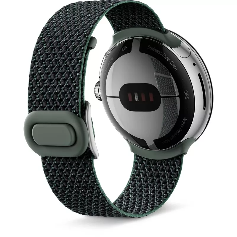 Google - Pulksteņa siksniņa viedpulkstenim - 137-203 mm - Ziloņkaula - paredzēta Google Pixel Watch (GA03270-WW)