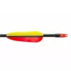 Arrow set POE LANG D-055-B3 — fibreglass arrows, 28 in (710 mm), Melns, set of 5